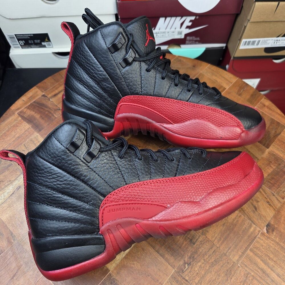 Air Jordan 12 Retro Flu Game (2025) GS 4Y 153265-002 SHIPS NOW BRAND NEW!